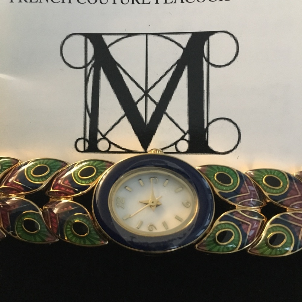 Peacock women’s watch from the Met Museum of Art